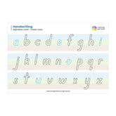 Handwriting Wipeable Alphabet Card Double Sided