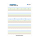 Handwriting Wipeable Alphabet Tracing Single Sided Set